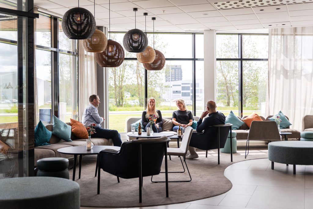 Från Arenahotellets lounge